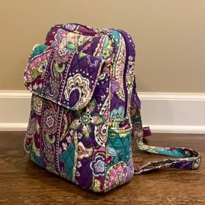 VERA BRADLEY small Heather print backpack